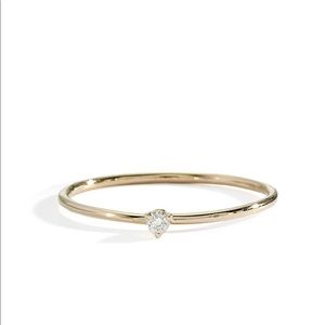 Blanca monros Gómez 14k diamond ring